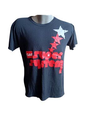 XL Vintage T-shirt SIngle Stitch 1980's GAF Super System Buttery Thin Super Star